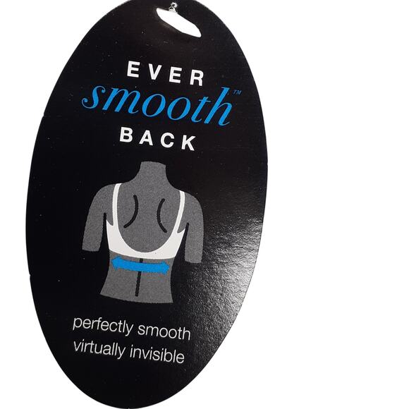 NEW $44 BALI 42C Bra Eversmooth Back Smoothing One Smooth U‎ Coverage Underwire - Picture 5 of 5